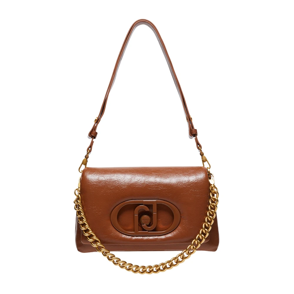 Liu Jo Stijlvolle Puffy Tas Brown Dames