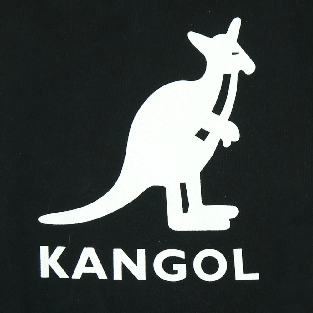 Kangol Lichtgewicht Crewneck Sweatshirt Zwart Off White Black Heren