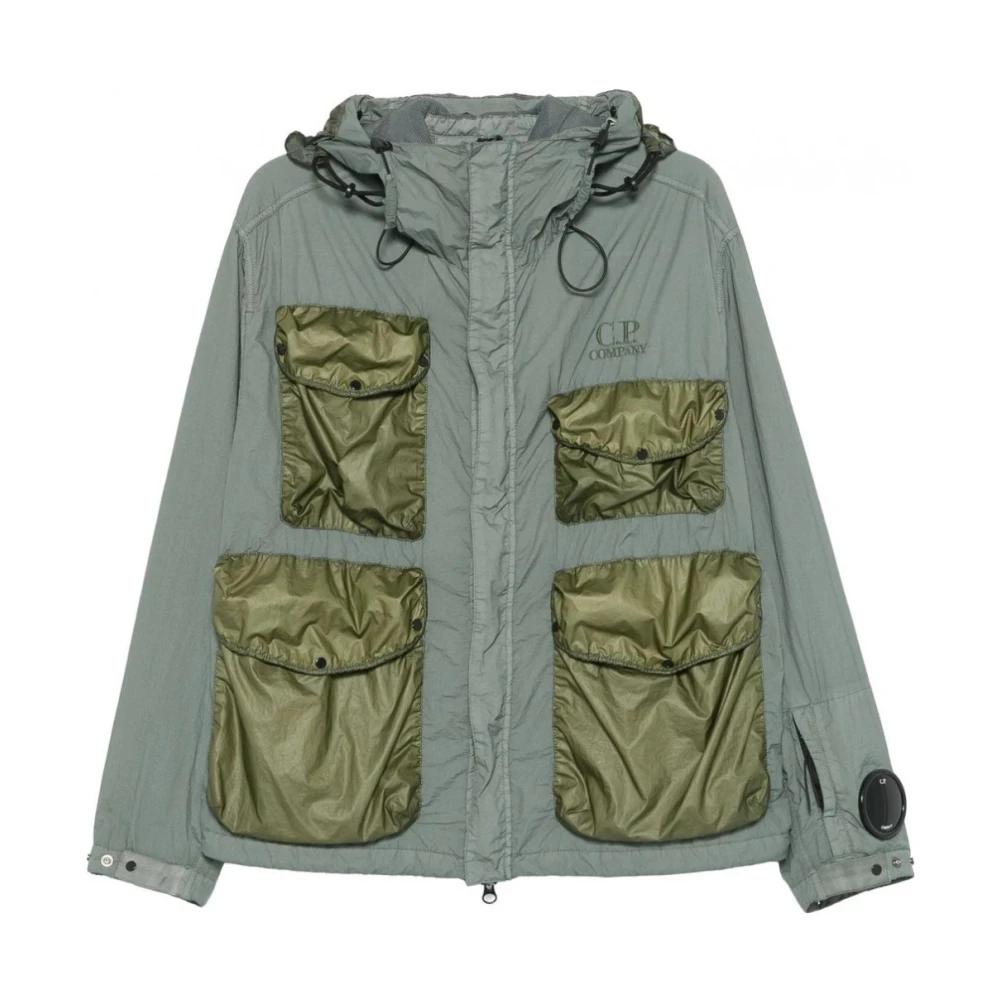 C.P. Company Groene Tyme Mixed Mille Jas Green Heren