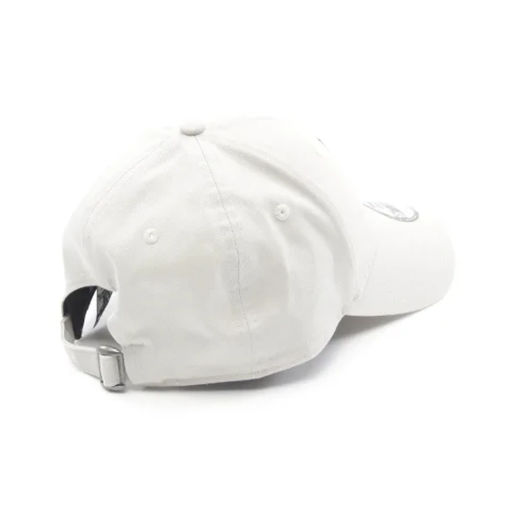 Yves Saint Laurent Vintage Pre-owned Cotton hats White Heren
