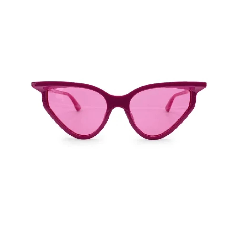Balenciaga Vintage Pre-owned Plastic sunglasses Pink Dames