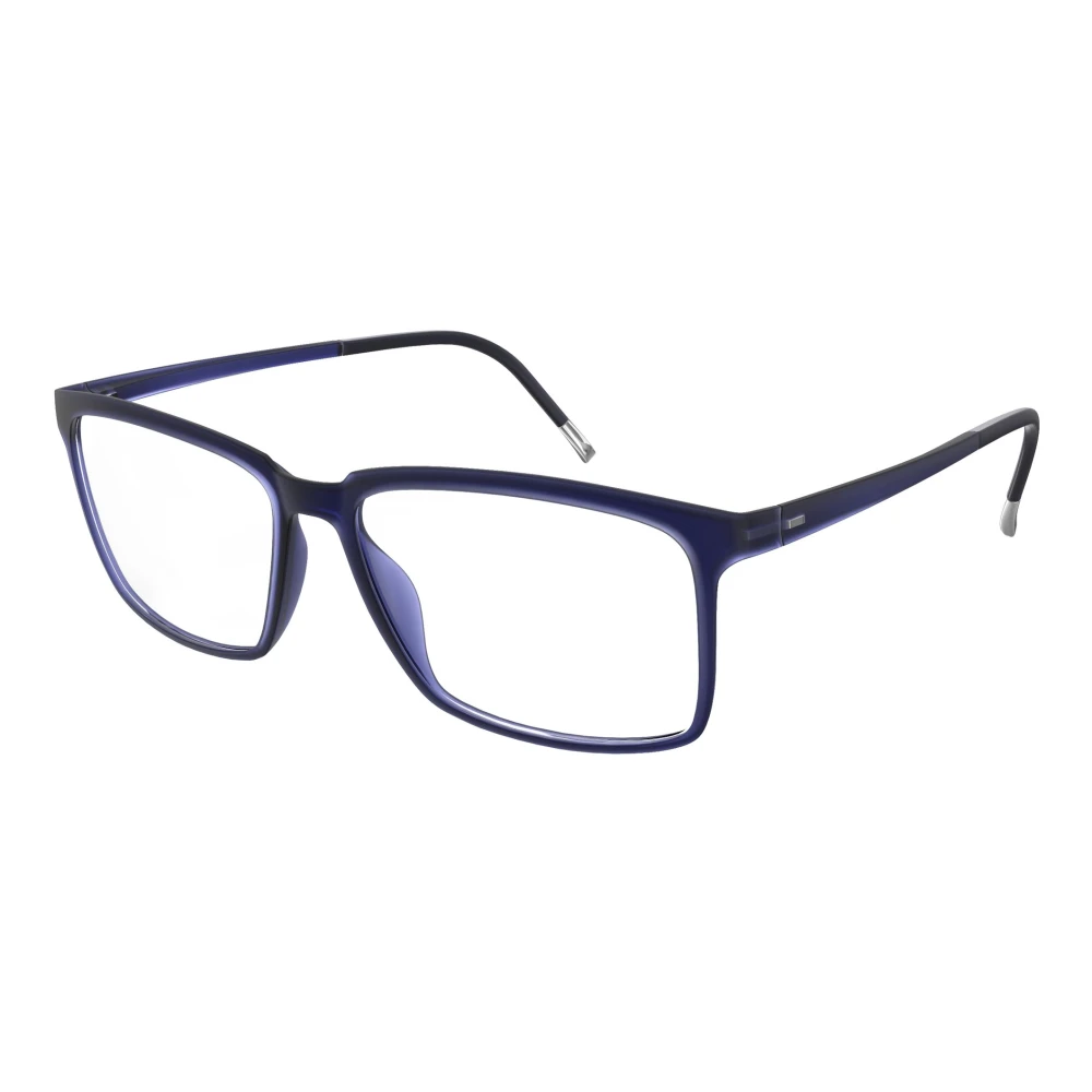 Silhouette Navy Blue Glasögonbågar EOS View Blue, Unisex