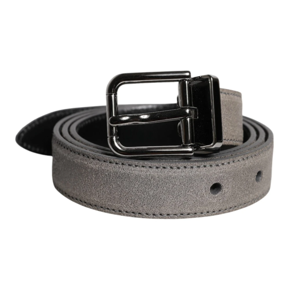 Dolce & Gabbana Men's Gray Belts, One Size, Gorgeous Belt