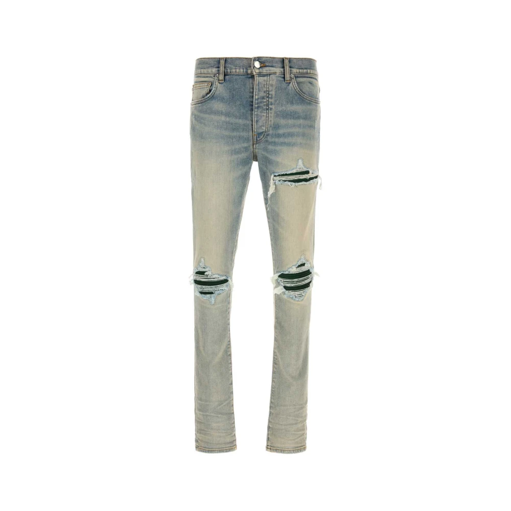 Amiri Stretch Denim Jeans Blue Heren