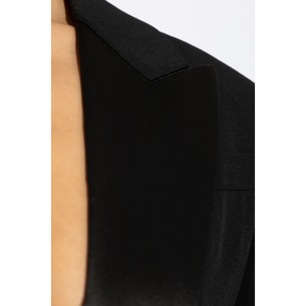 Dsquared2 Wollen jurk Black Dames