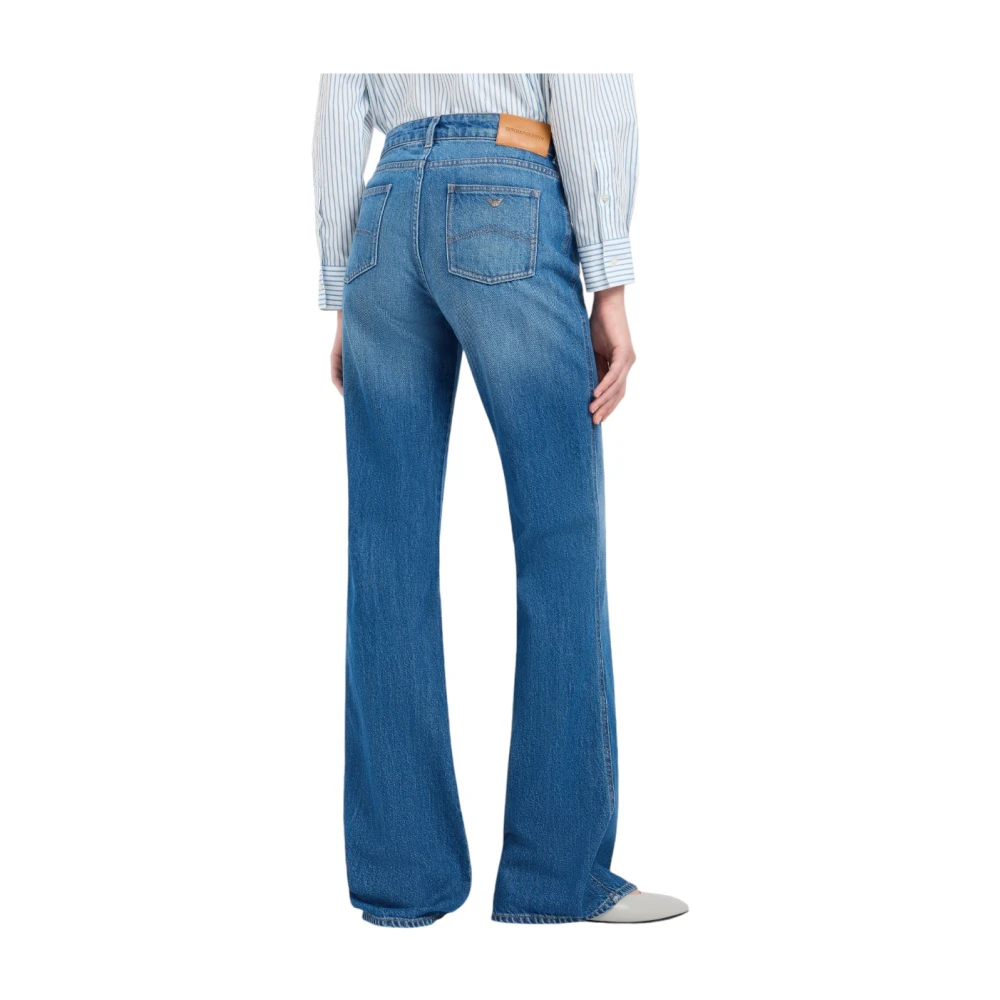 Emporio Armani Klassieke Denim Jeans voor dagelijks gebruik Blue Dames