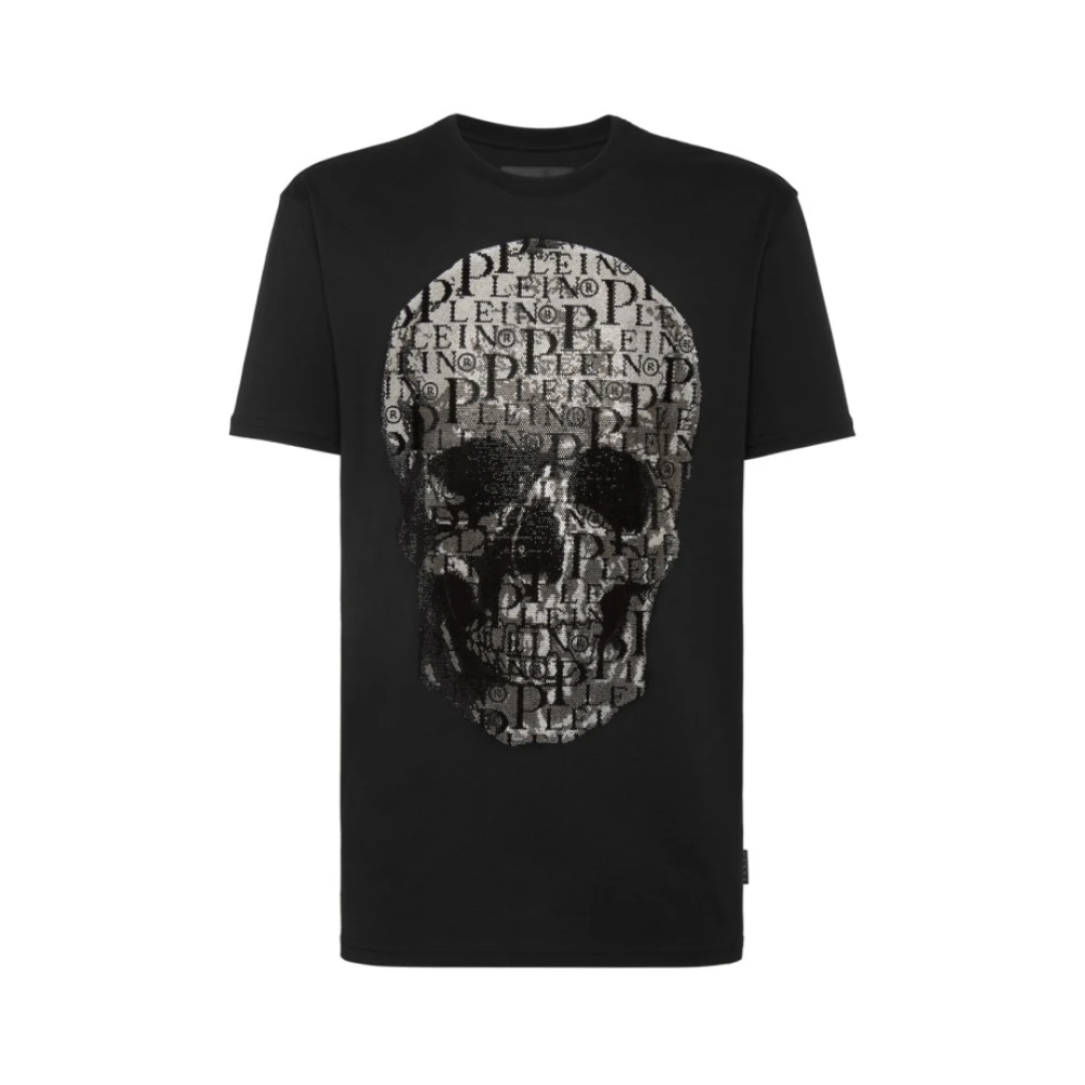 Philipp Plein Skull T-Shirt Black Heren