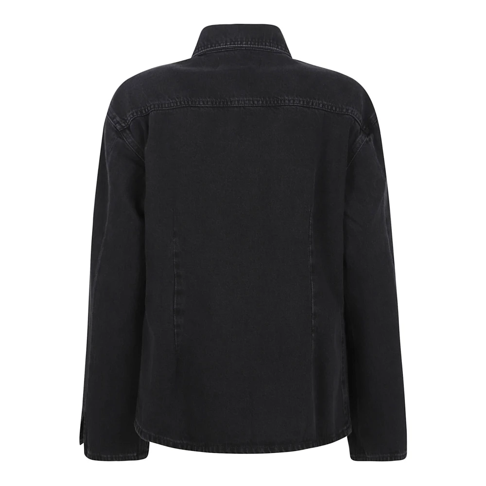 3X1 Zwarte Katoenen Shirt Gemaakt in Italië Black Dames