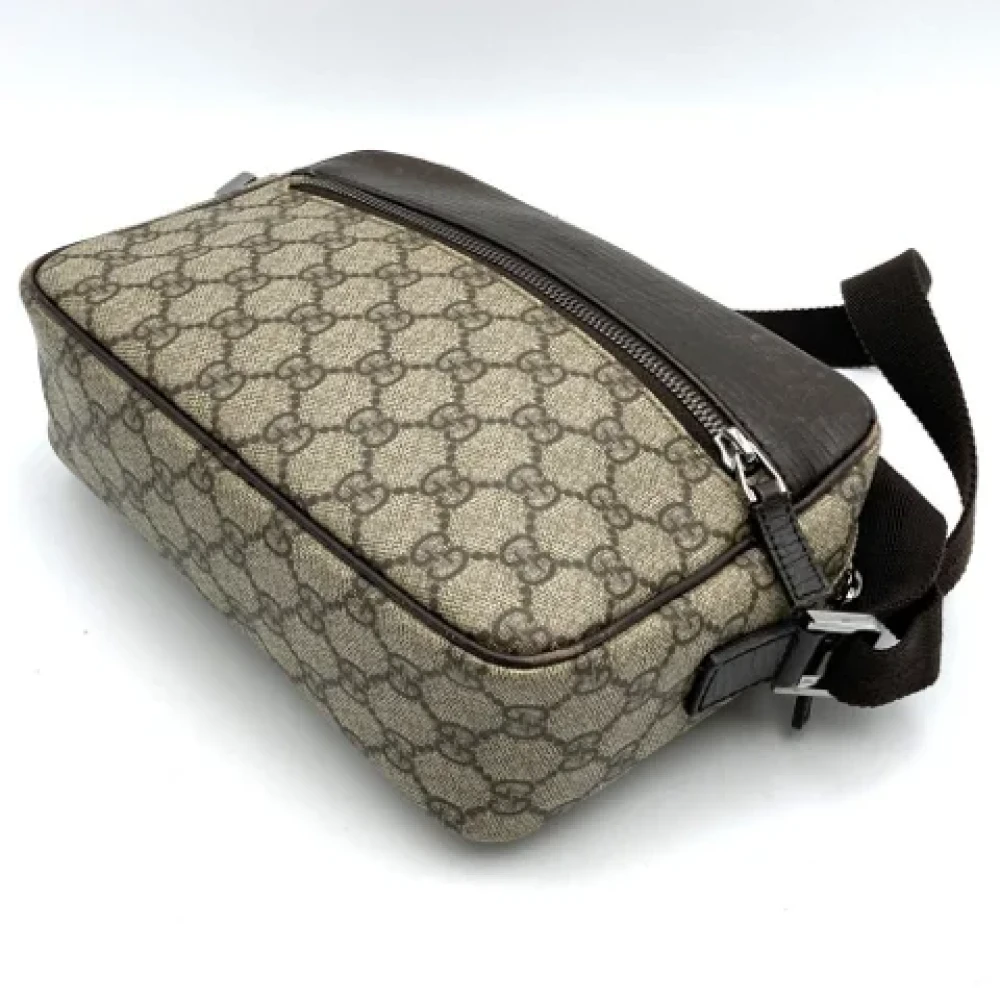 Gucci Vintage Pre-owned Leather gucci-bags Brown Dames