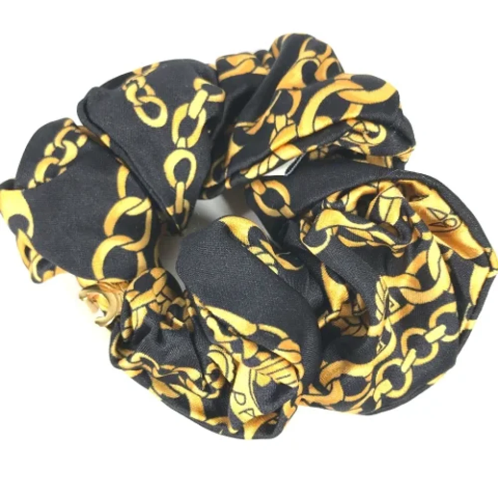 Celine Vintage Pre-owned Fabric hair-accessories Black Dames