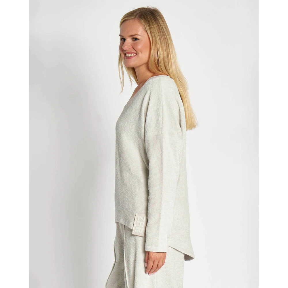 Zhrill Stijlvolle Pullover voor Vrouwen Gray Dames