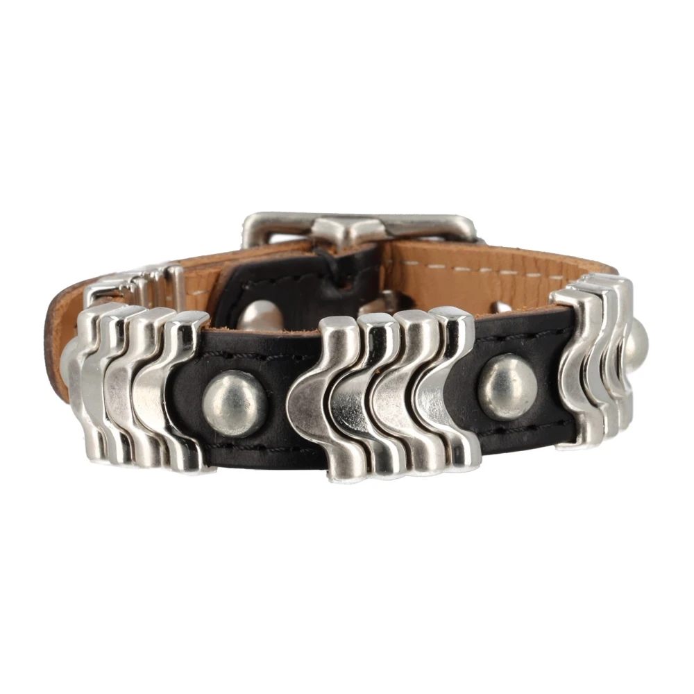 Our Legacy Wave Bracelet - Woman Jewellery Black One Size - Immagine 2