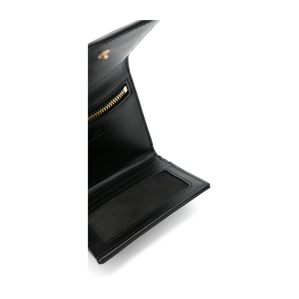 Love Moschino Zwarte Portemonnees voor Stijlvolle Look Black Dames
