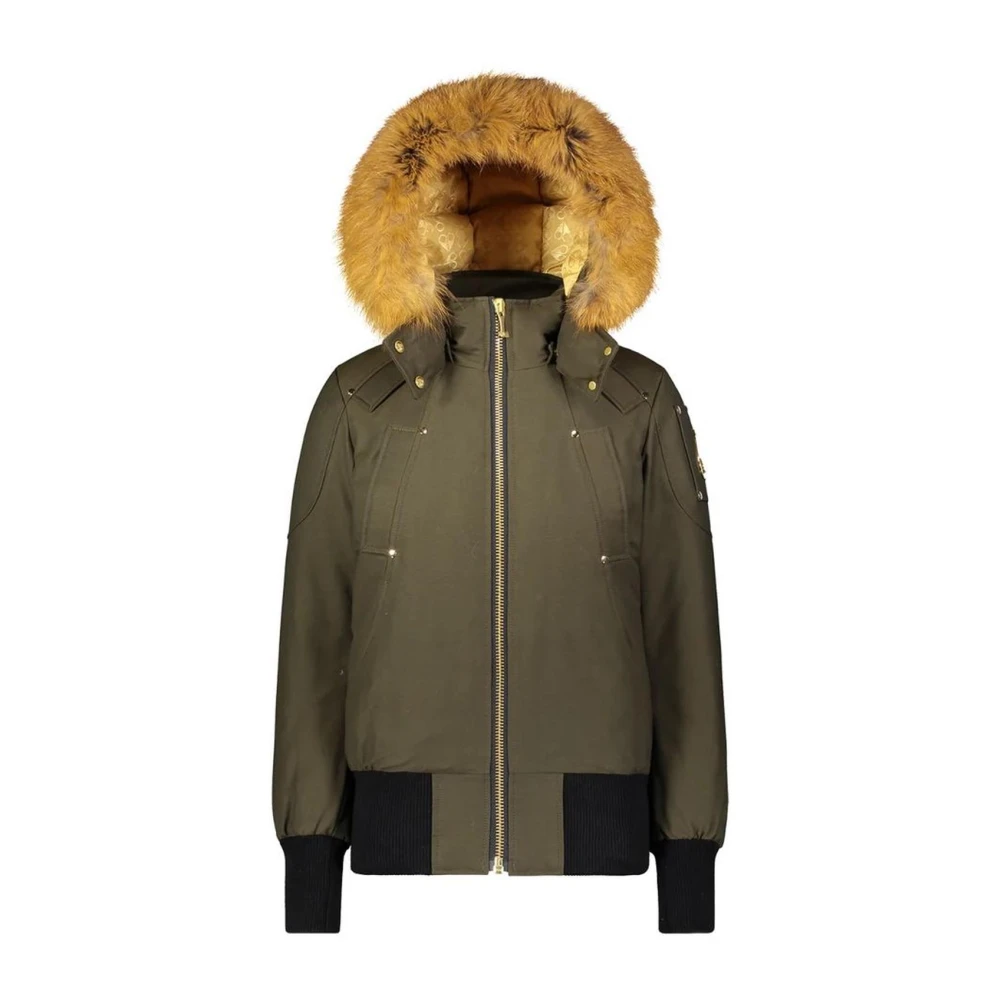 Moose Knuckles Trench Coats Green Dames