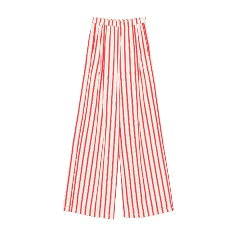 Forte Forte Women's Striped Wide-Leg Trousers