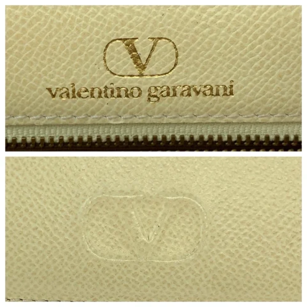 Valentino Vintage Pre-owned Leather shoulder-bags Yellow Dames