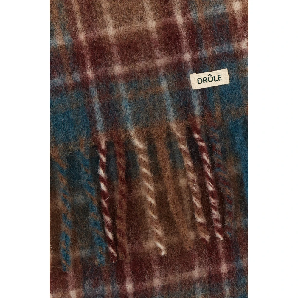 Drole de Monsieur Stijlvolle Sjaals & Shawls Collectie Multicolor Heren