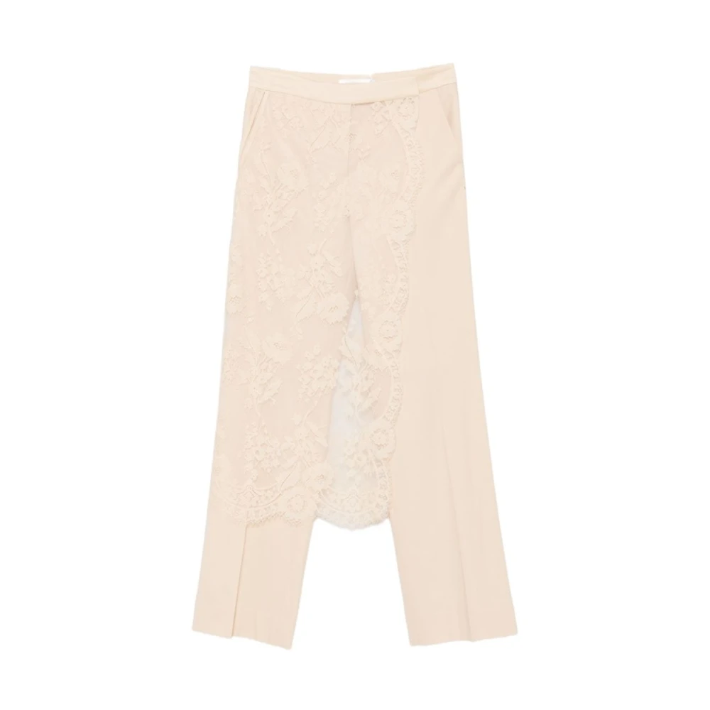 Zimmermann Donna Beige - Valiant Lace Wrap Pant - Trousers - S