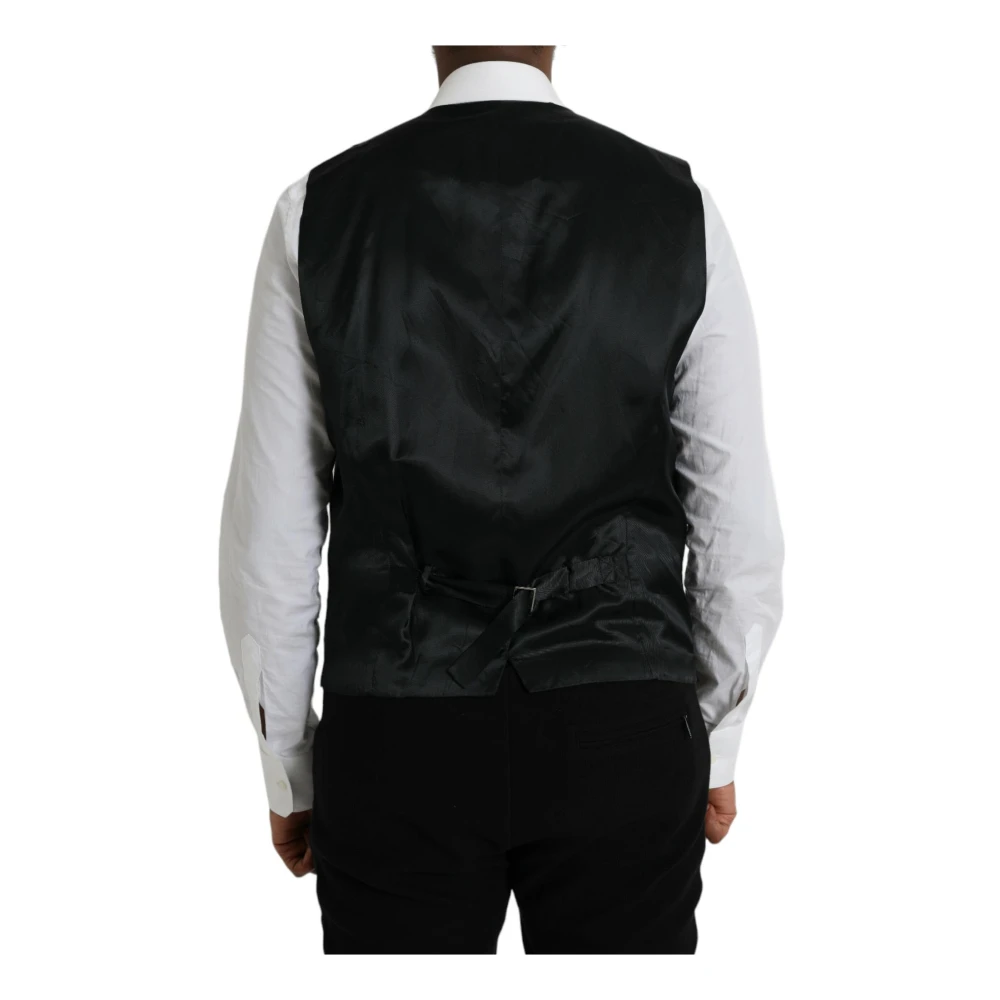 Dolce & Gabbana Rode Logo Plaque Crewneck T-shirt Black Heren