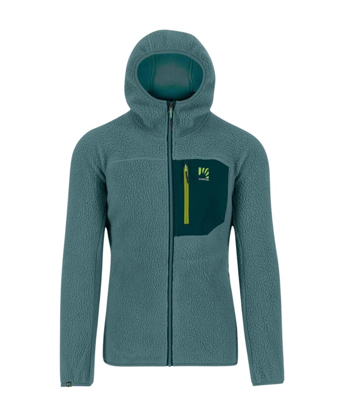pull-vert-avec-capuche-et-poches