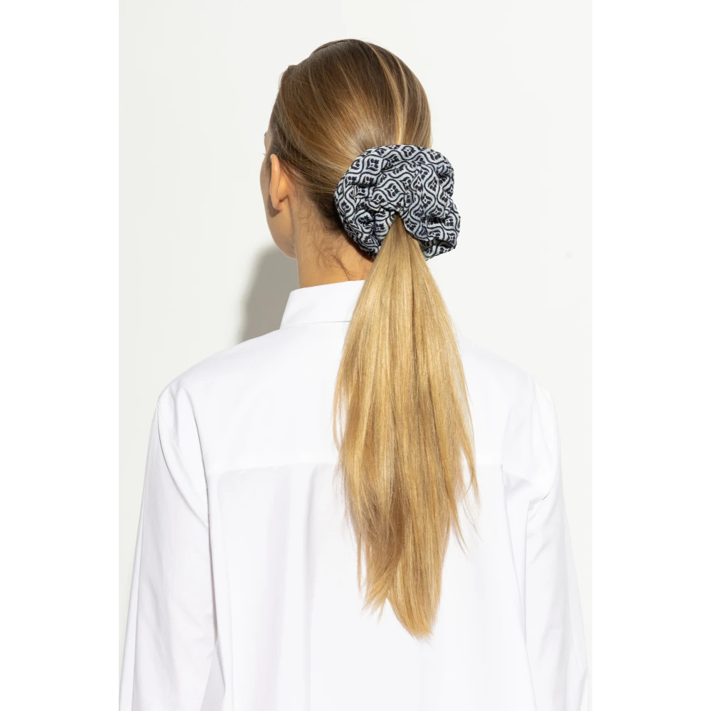 ETRO Gebloemde haarelastiek Blue Dames
