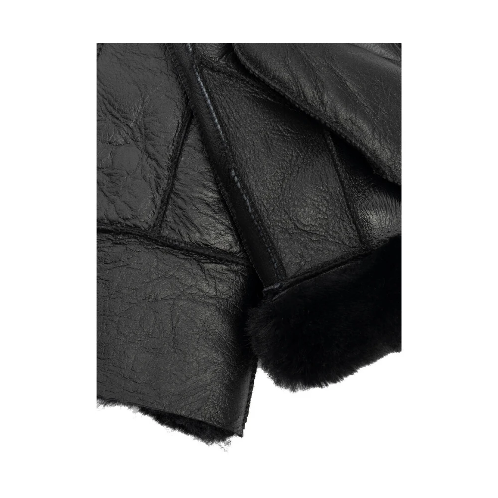 Re:designed Shearling Touchscreen Winter Wanten Black Dames