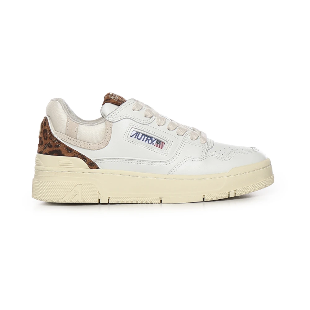 Autry CLC Low Dames Schoenen Wit