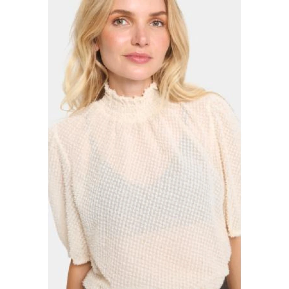 Saint Tropez Elegante Blouse Helma White Dames