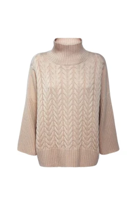 Okra Turtleneck Sweater