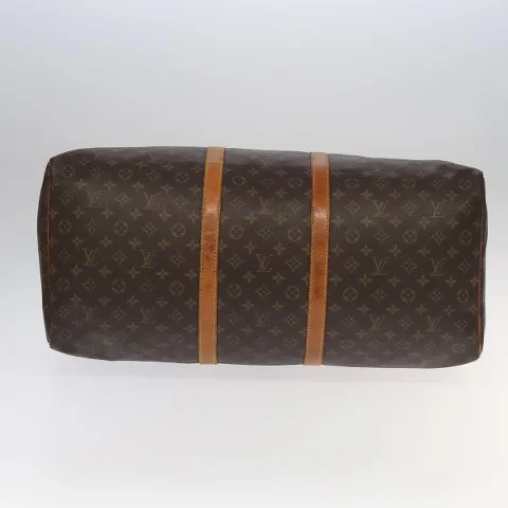 Louis Vuitton Vintage Pre-owned Canvas travel-bags Brown Dames