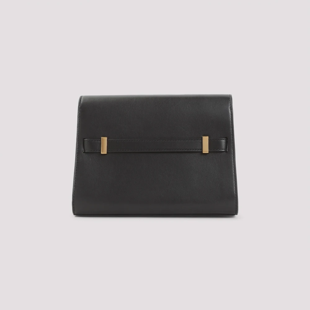TORY BURCH Zwarte Schoudertas Elegante Stijl Black Dames