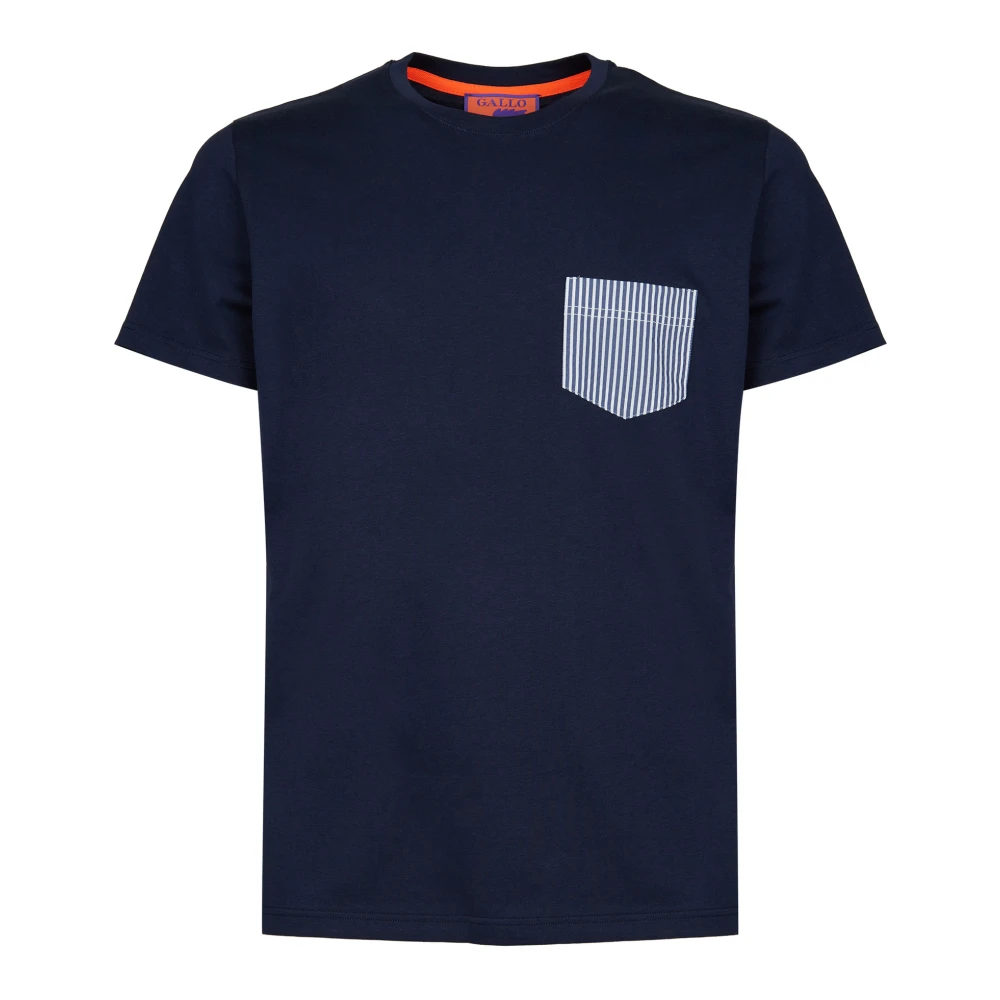 Gallo - Tops > T-Shirts - Blue - Gallo - Modalova