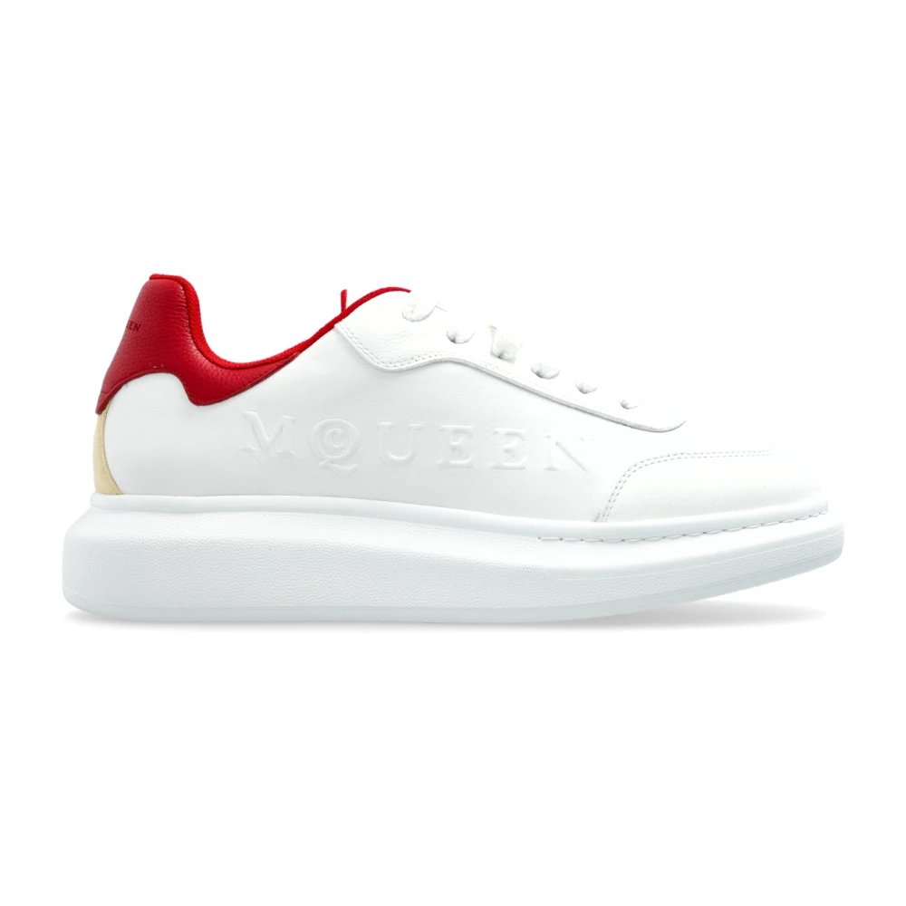 Alexander McQueen Sportschoenen met logo Heren Schoenen Wit