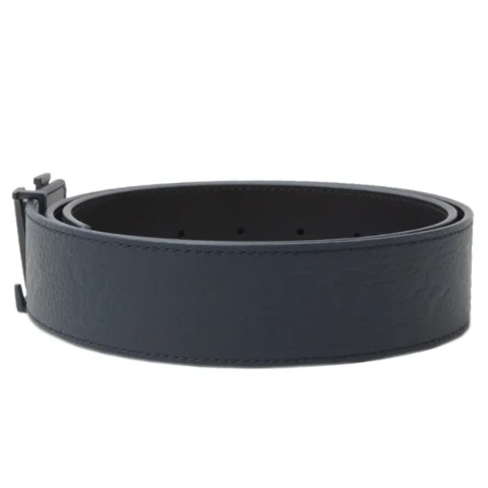 Louis Vuitton Vintage Pre-owned Fabric belts Black Heren