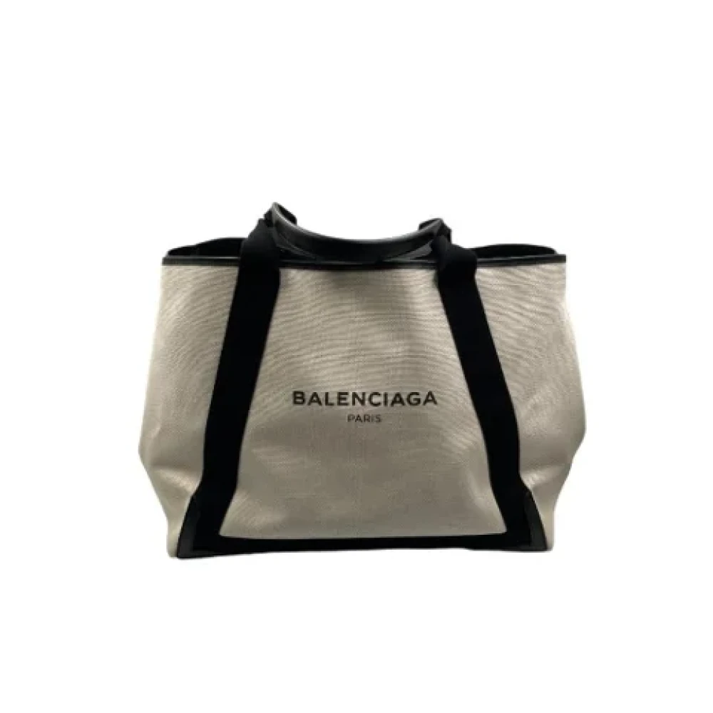 Balenciaga Vintage Pre-owned Canvas totes White Dames