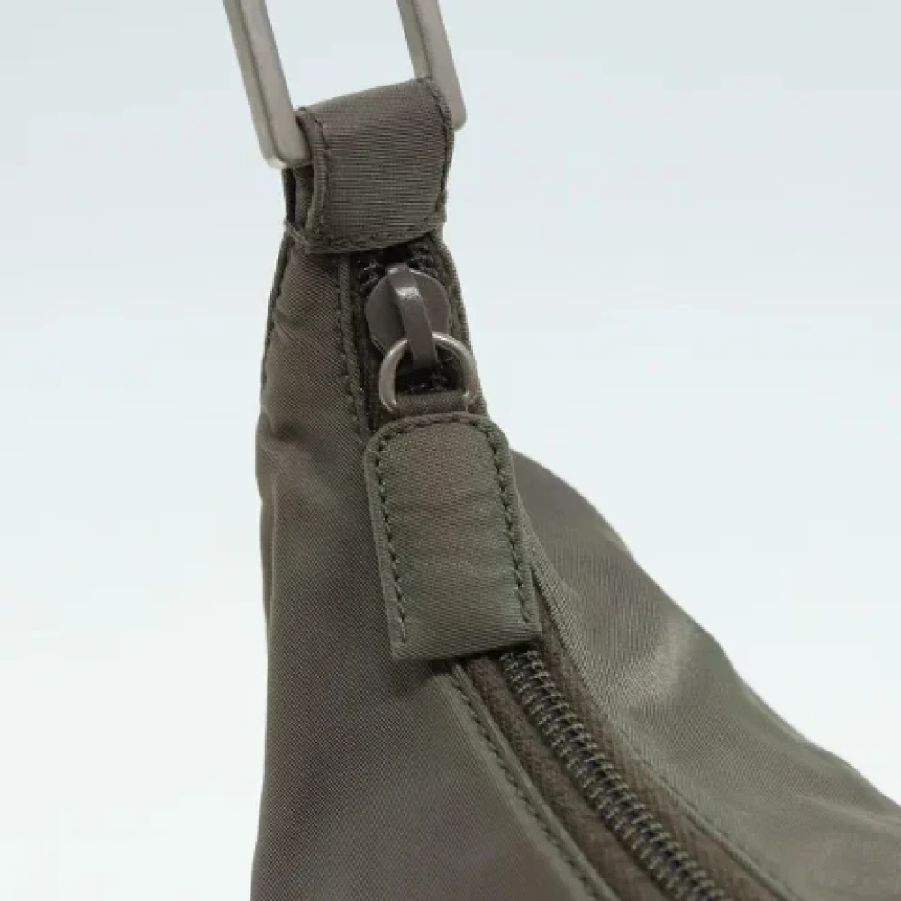 Prada Vintage Pre-owned Fabric prada-bags Gray Dames