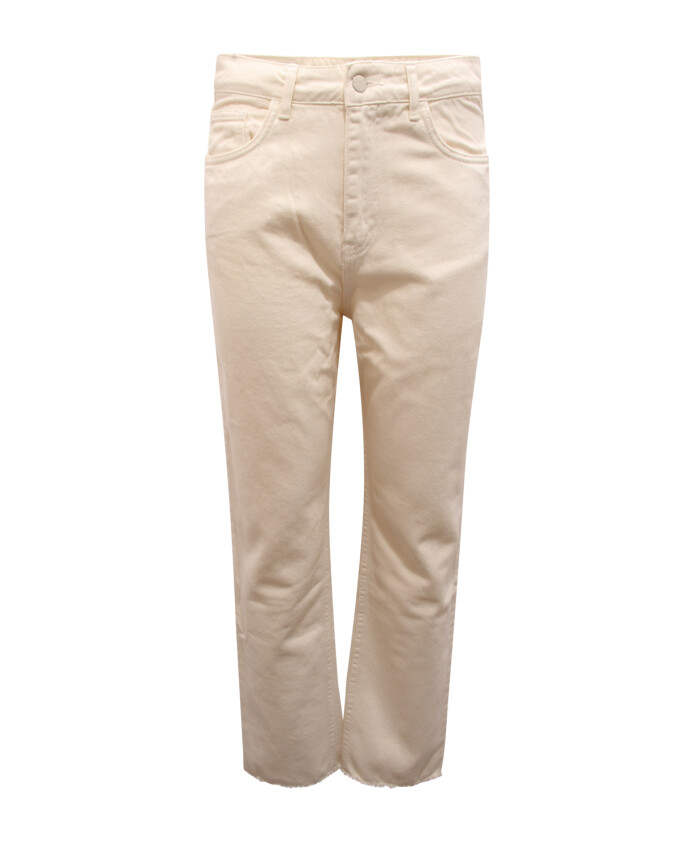 pantalon-en-denim-blanc-beurre