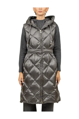 Padded Midi Gilet