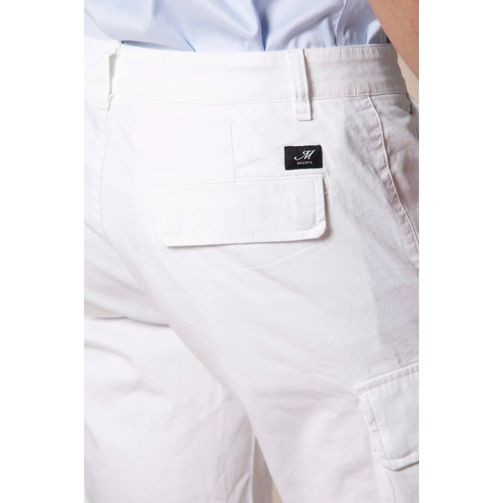Mason's Casual Shorts White Heren