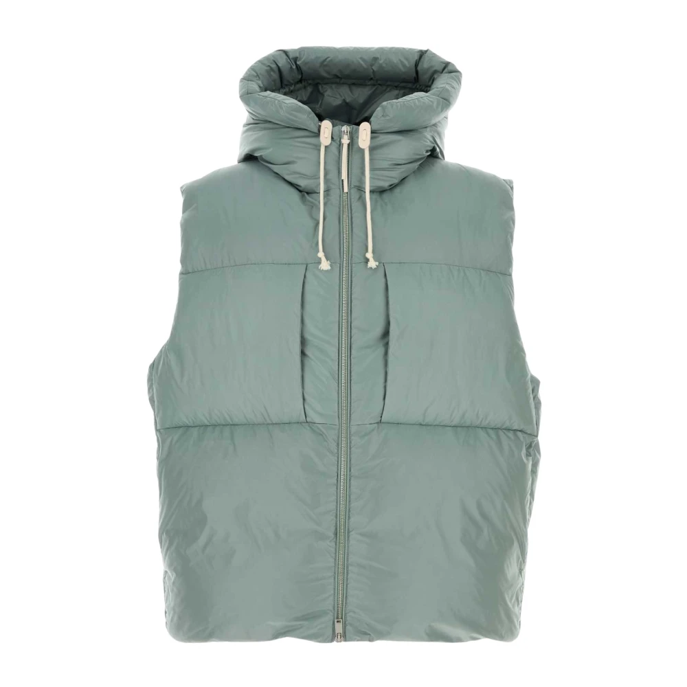 Jil Sander Men's Blue Powder Sleeveless Down Jacket