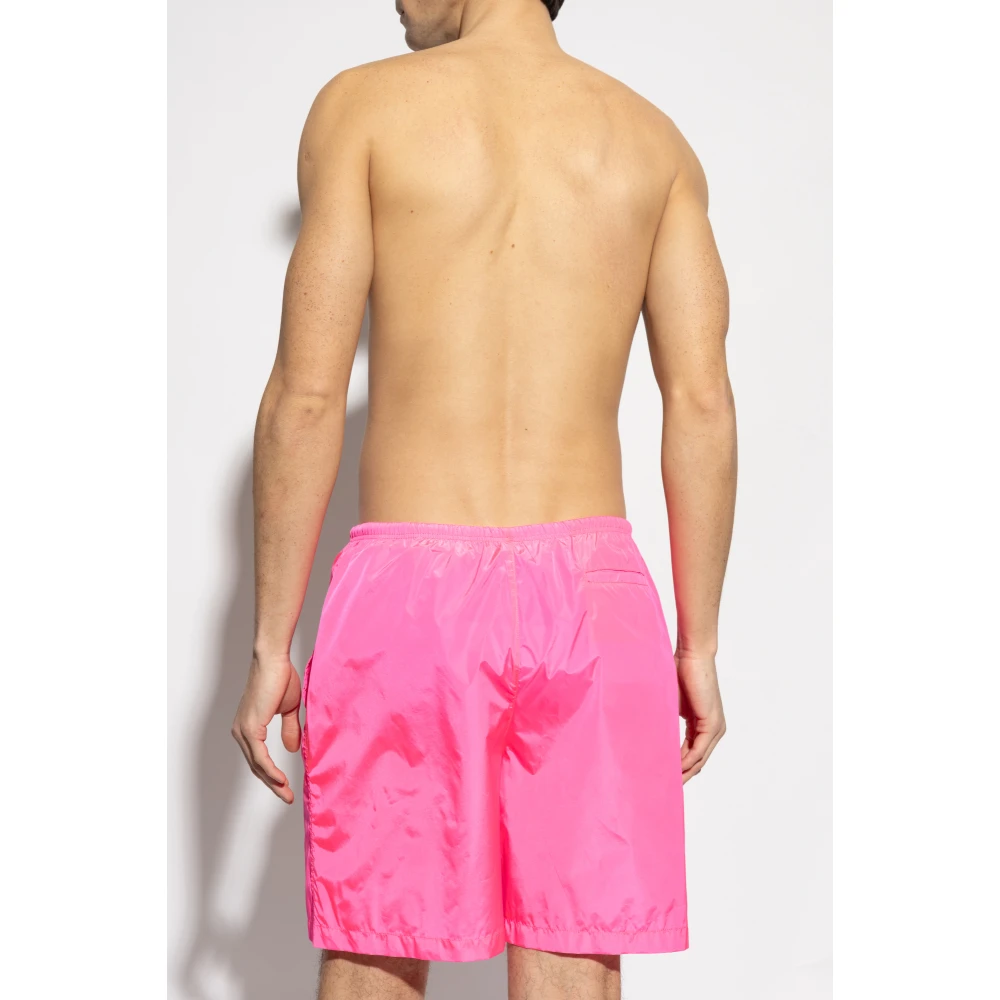 Palm Angels Zwembroek Pink Heren