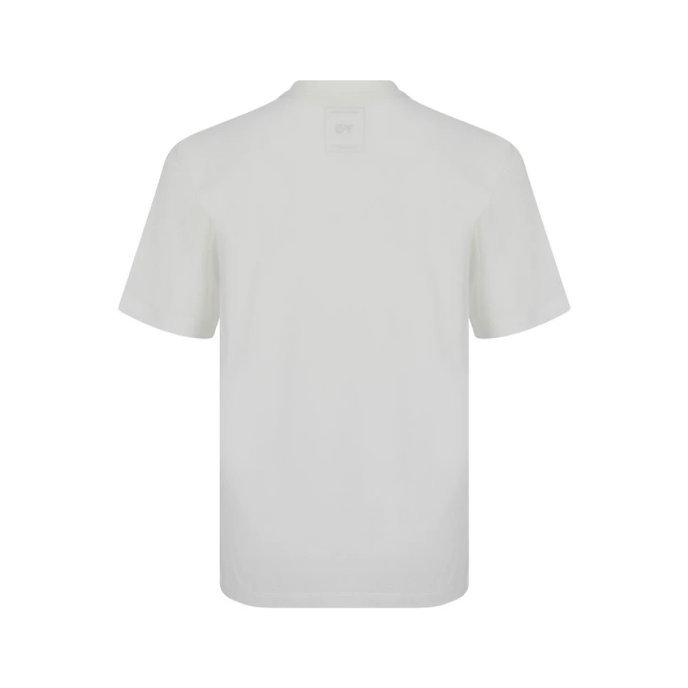 Y-3 Minimalistisch Katoenen T-shirt White Heren