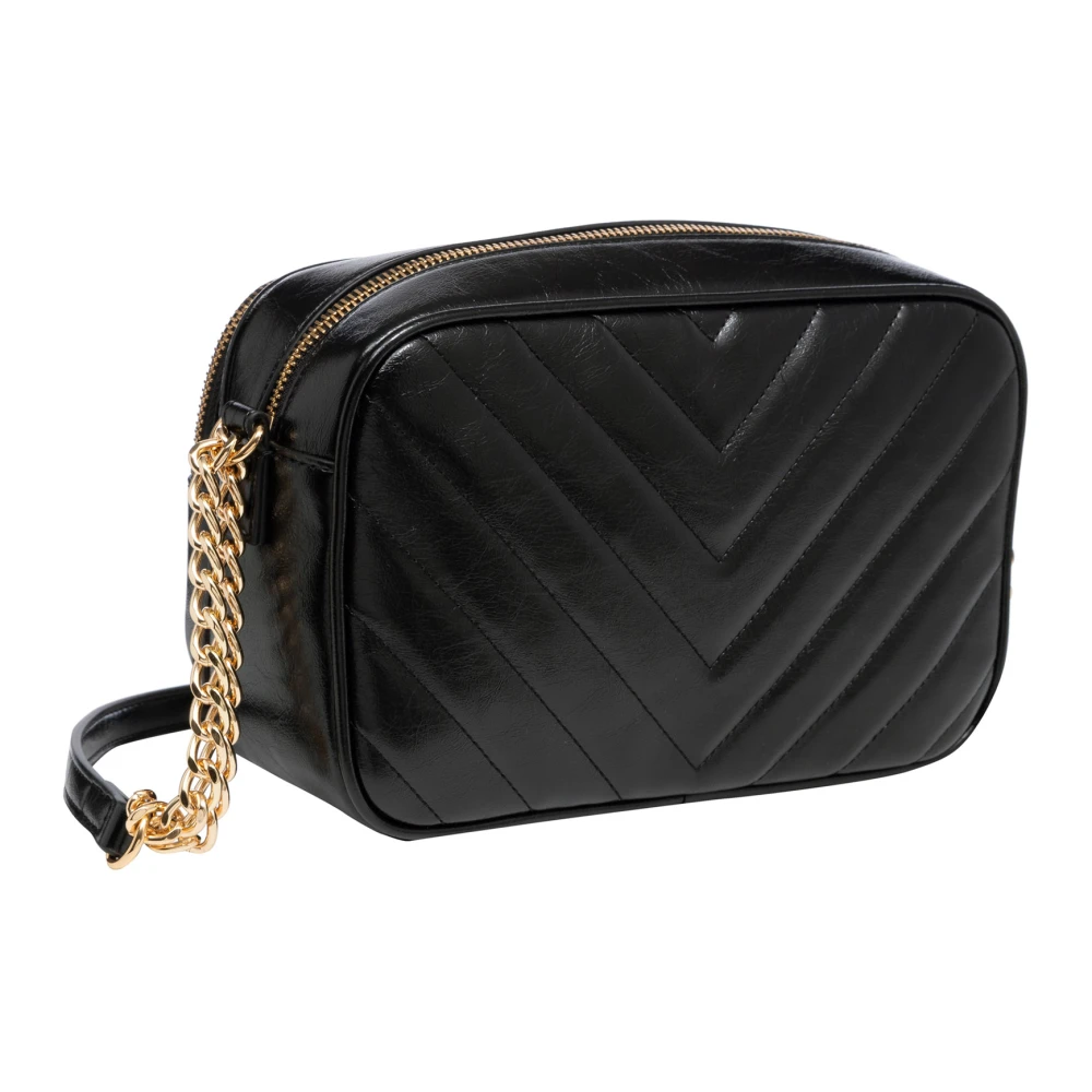 Love Moschino Stad Schoudertas met Logo Black Dames