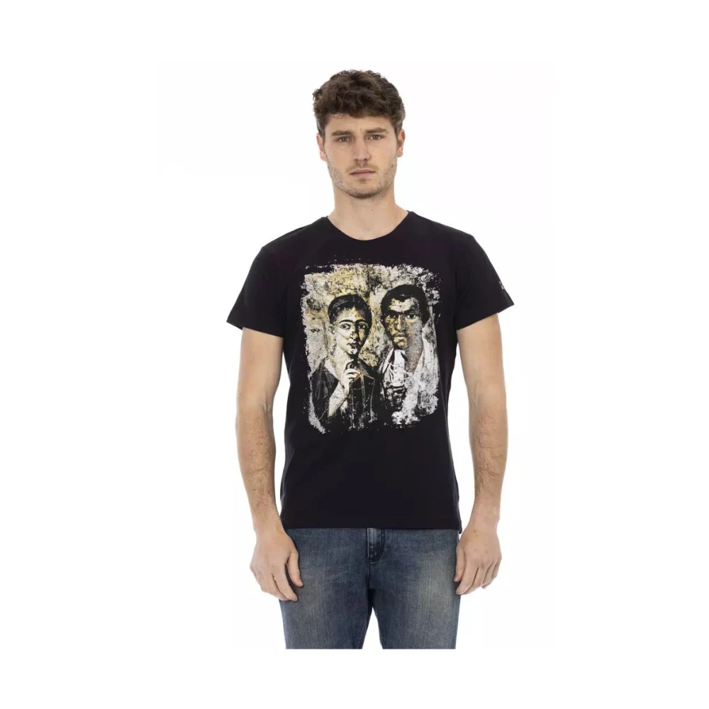 Trussardi Uomo Nero Top, Xl, New,
