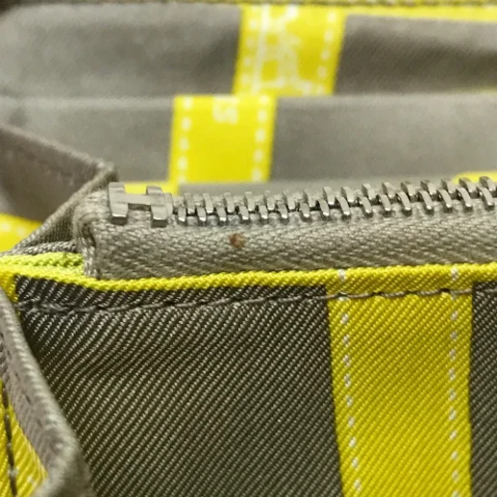 Hermès Vintage Pre-owned Leather wallets Yellow Dames
