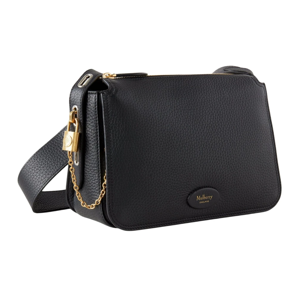 Slouched Crossbody Bag med låsdetalj