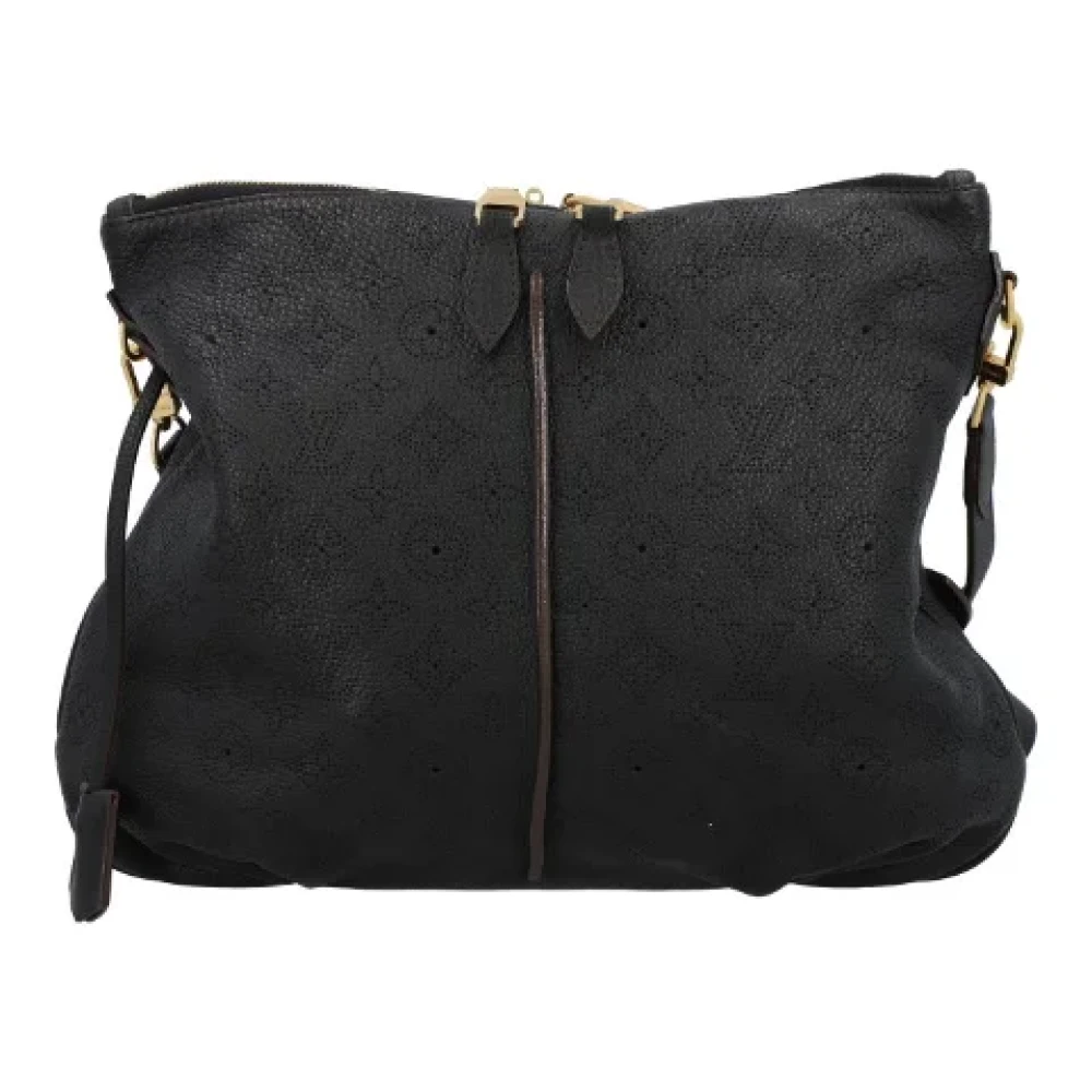 Louis Vuitton Vintage Pre-owned Leather crossbody-bags Black Dames