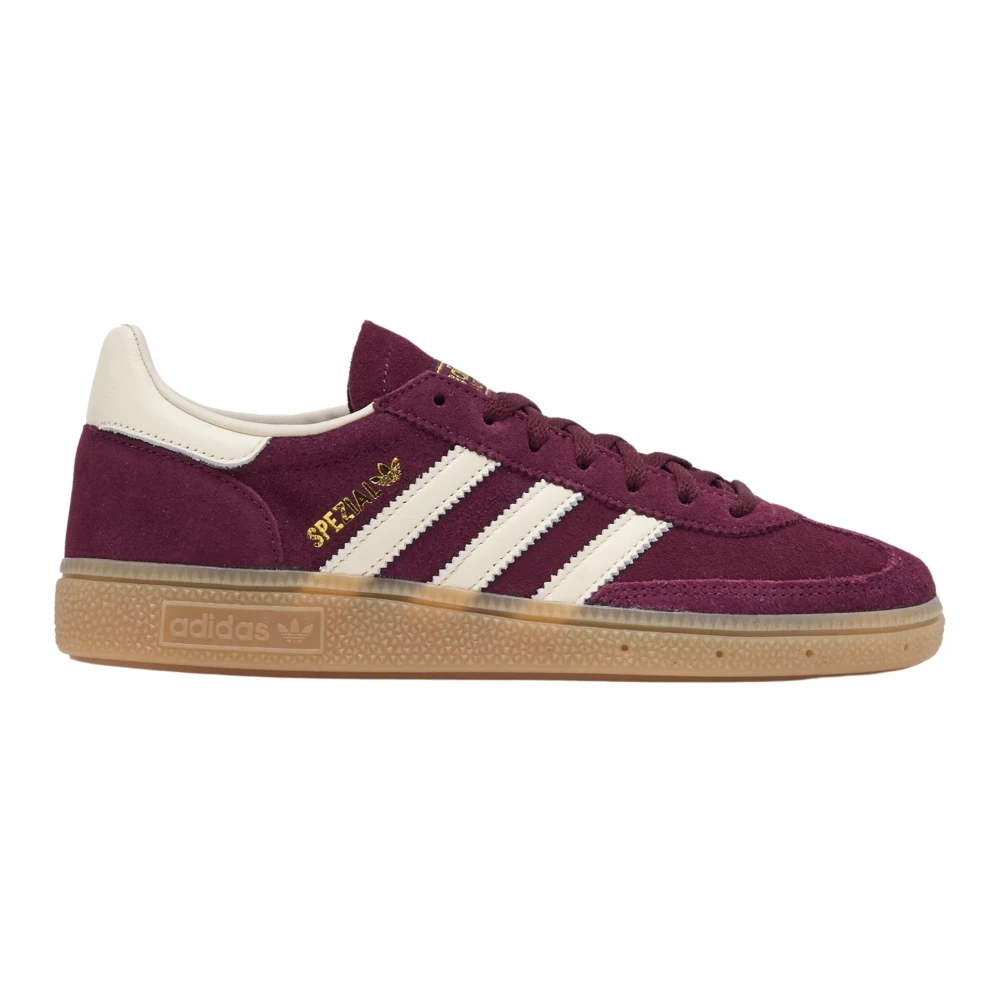 Adidas Rode Sneakers Maroon Suède Rubber Zool Dames Schoenen Rood