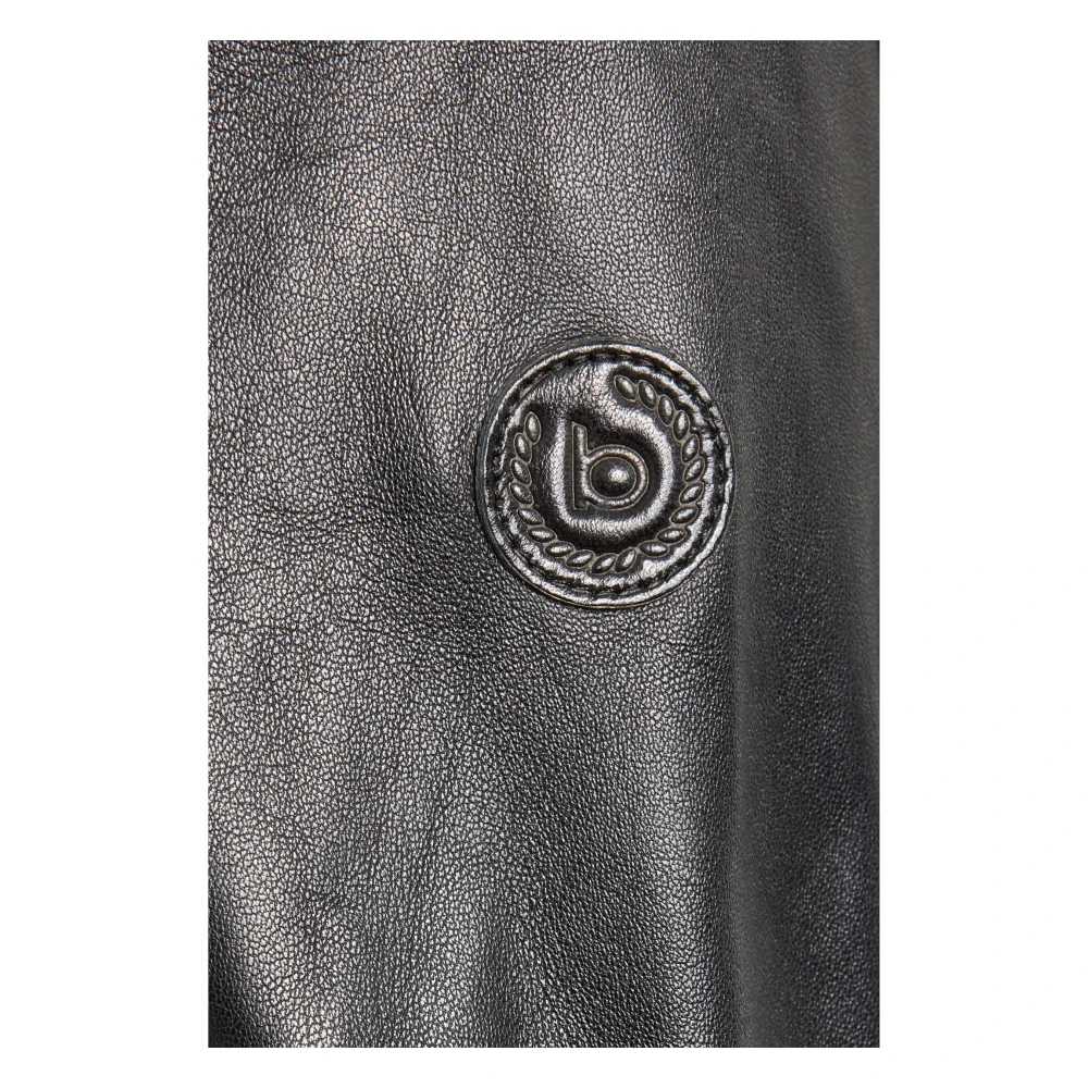 Bugatti Elegante Leren Jas voor Vrouwen Black Dames
