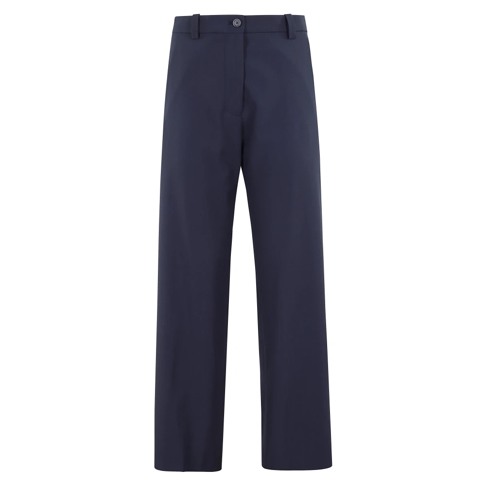 Semicouture Elegante Zwarte Jurk voor Vrouwen Blue Dames